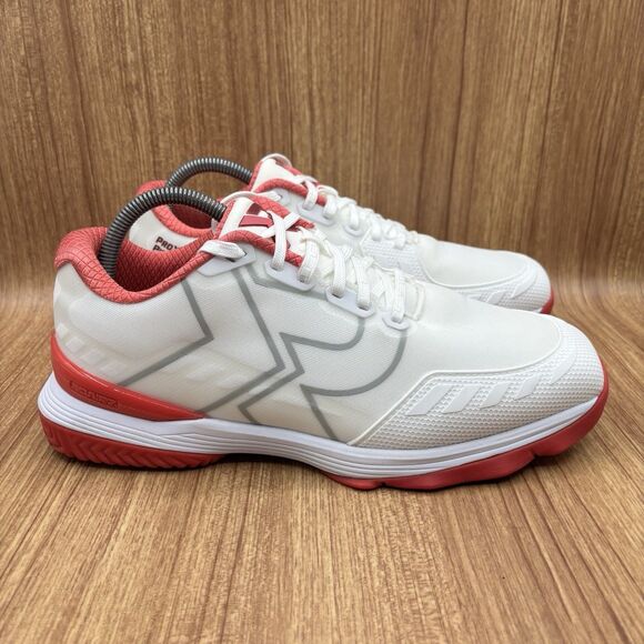 SQAIRZ XRZ WOMEN"S PICKLEBALL SHOES WHITE PINK SIZE 9.5 - Picture 1 of 8